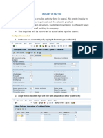 Inquiry Process in Sap SD, Inquiry Sap