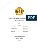 LAPORAN PRAKTIKUM BOTANI FARMASI