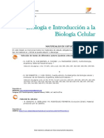 Biología Celular - Bibliografía - 1° 2018