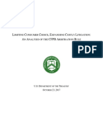 10-23-17 Analysis of CFPB Arbitration Rule