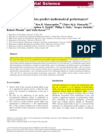 Habilidades Viso-Espaciales y Matemáticas1