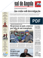 Transplante de órgãos em Angola aguarda lei há 15 anos