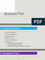 Business Plan Format