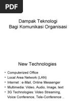 Download Dampak Teknologi bagi Komunikasi Organisasi by motz SN3751702 doc pdf