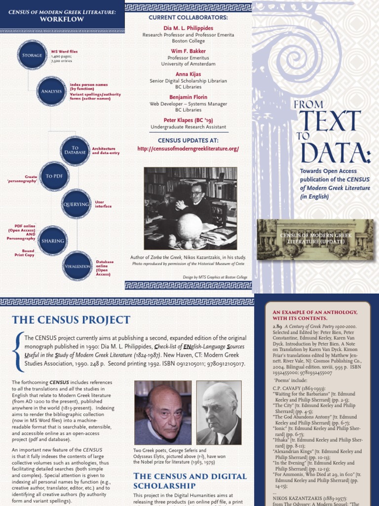 Census Brochure 2018 | PDF | Poetry