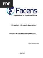 Experiência 01 - Kit de Comandos Elétricos