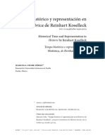 Tiempo Histórico y Representación en La Histórica de Reinhart Koselleck