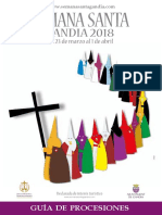 Guía Procesiones Semana Santa Gandia 2018