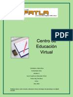 Trabajo academico Educacion Virtual