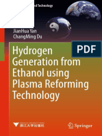 (Green Energy and Technology) JianHua Yan, ChangMing Du (Auth.)-Hydrogen Generation From Ethanol Using Plasma Reforming Technology-Springer Singapore (2017)
