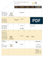 April 2018 Calendar PDF
