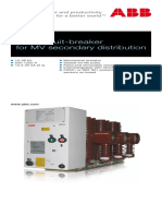 Gas Circuit-Breaker For MV Secondary Distribution