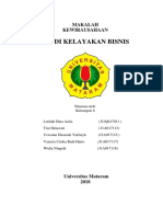 Makalah Kewirausahaan STUDI KELAYAKAN BISNIS