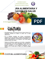 Cultura Alimentaria y Educación en Salud