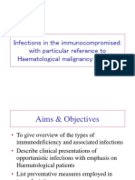 4th Yr Lecture Infection in Immunocompromised