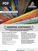 Timm Master 12 SBA Mooring Rope Guide | PDF | Rope | Chemical Substances
