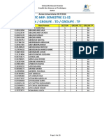 Groupes Mip s1 Section 1