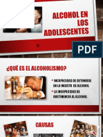 Alcohol en Los Adolescentes