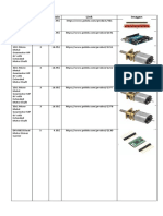 Lista de Materiales