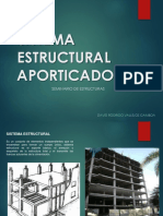 Sistema Estructural Aporticado