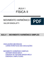 Física II - Aula 01 - Movimento Harmônico Simples PDF