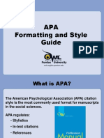APA Format PPT