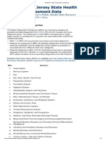 NJSHAD - Major Diagnostic Categories PDF