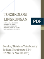 Toksikologi Lingkungan