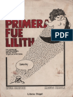 La Primera Fue Lilith. Lydia Sansoni PDF