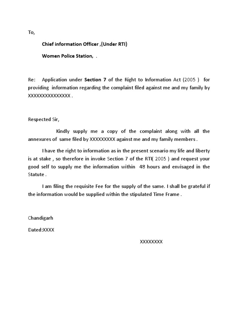 Section 7 Of Rti Act 2005