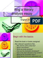 Analysis Essay