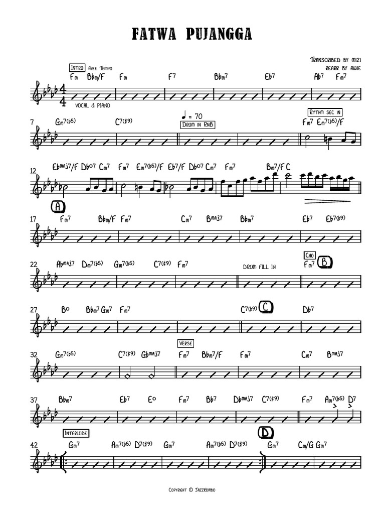 Fatwa Pujangga Full Score Arrangement Leisure Rahsia bisnes cara rasullullah saw. fatwa pujangga full score arrangement