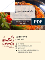 Hayyan Garden Cafe