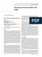 b5445 Assessment and Learning of Ultrasound Skills in Obstetrics Gynecology