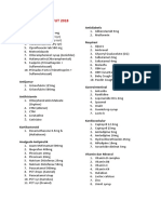 Daftar Obat Untuk Dokter