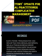 Odontectomy For GP & Complication
