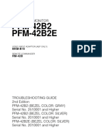 Sony Troubleshooting Guide PFM-42B2, 42b2e Flat Panel Monitor 2ND Edition (9-870-392-41) PDF