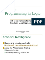 Lec07 AI Introduction to Prolog.ppt