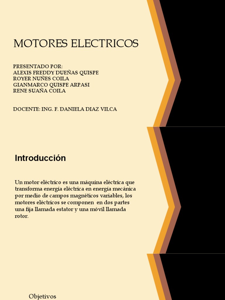 Partes y Clasificación de Motores Eléctricos | PDF | Motor eléctrico ...