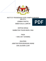 Kertas Kerja Sambutan Tahun Baru Cina IPG