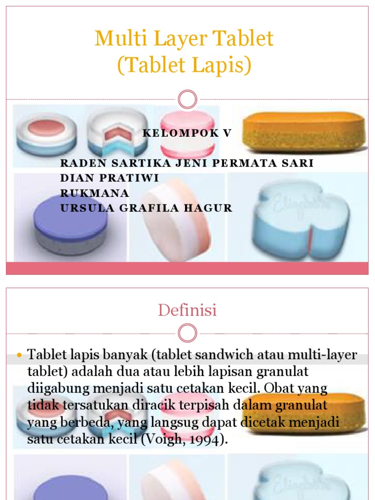 Multi Layer Tablet PDF