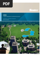 Hunter IMMS - Irrigation Management and Monitoring System