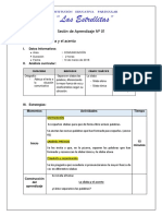 Sesión de Aprendizaje Comunicacion