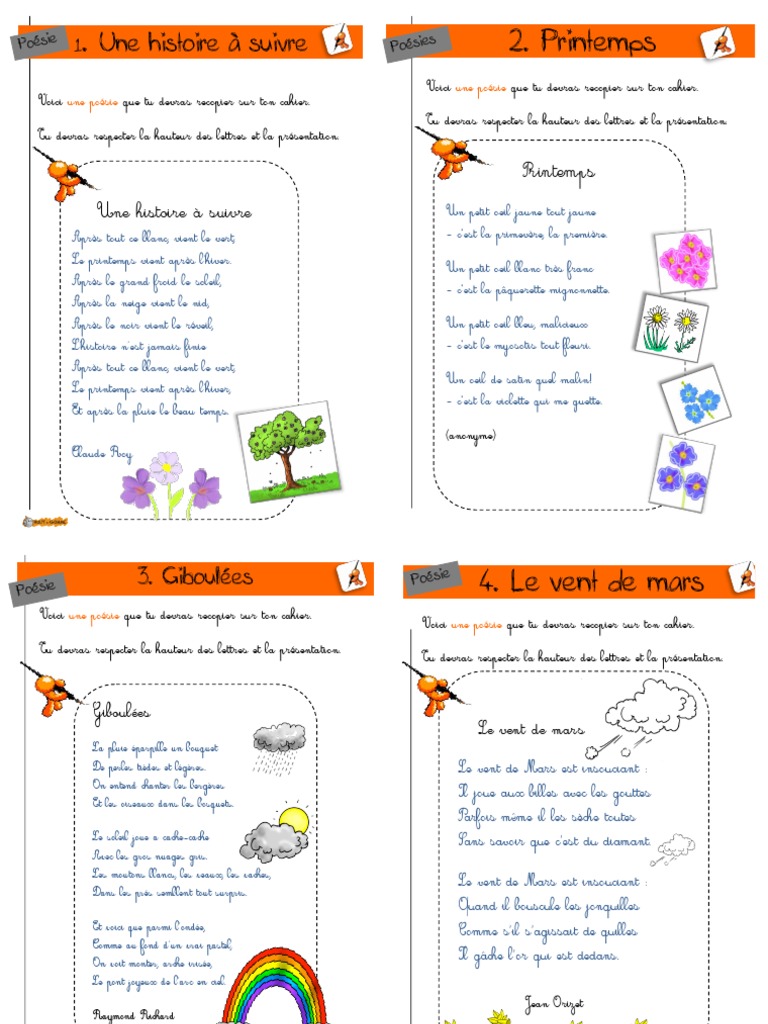 Rallye Copie Printemps g Pdf Pdf Printemps La Nature