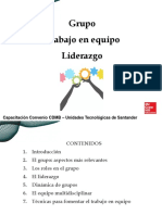 Trabajo en Equipo y Liderazgo