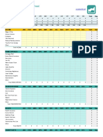 Excel Personal Budget Template