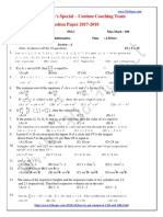 Padasalai Net 10th Maths em Centum Coaching Team Question Paper