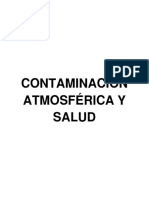 Contaminacion Atmosferica y Salud