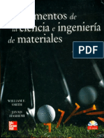 Fundamentos de La Ciencia e Ingeniería de Materiales - William F Smith PDF