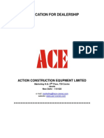ACE Crane Dealer Application Form